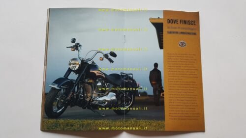 Harley-Davidson produzione modelli 2006 depliant originale italiano