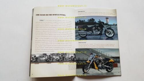 Harley-Davidson produzione modelli 2006 depliant originale italiano