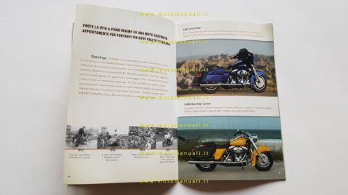 Harley-Davidson produzione modelli 2006 depliant originale italiano