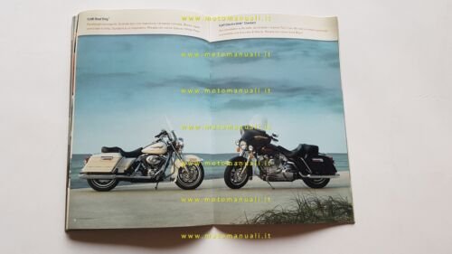 Harley-Davidson produzione modelli 2006 depliant originale italiano