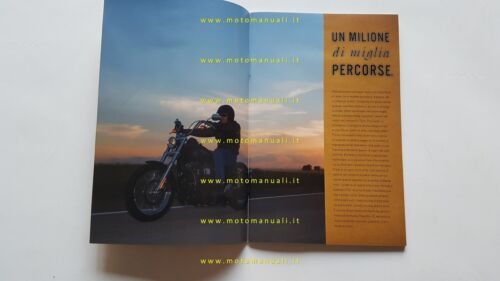 Harley-Davidson produzione modelli 2006 depliant originale italiano