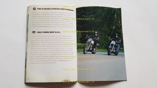 Harley-Davidson produzione modelli 2006 depliant originale italiano