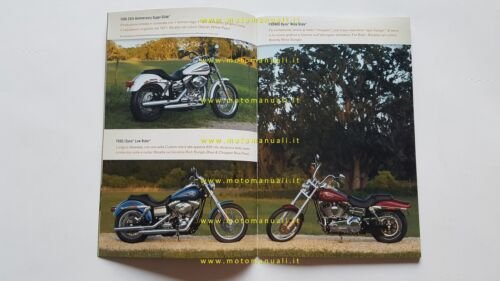 Harley-Davidson produzione modelli 2006 depliant originale italiano