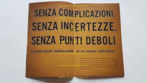 Harley-Davidson produzione modelli 2006 depliant originale italiano