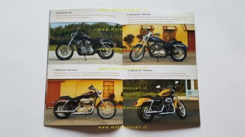 Harley-Davidson produzione modelli 2006 depliant originale italiano