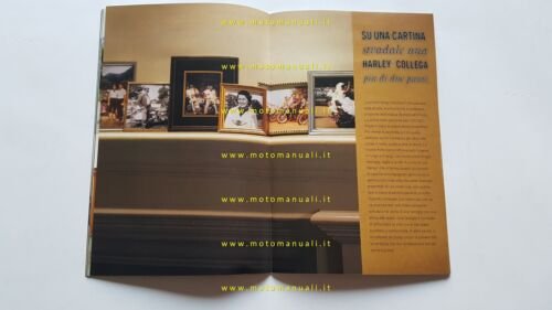 Harley-Davidson produzione modelli 2006 depliant originale italiano