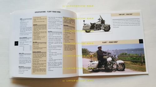 Harley-Davidson produzione modelli Police 1998 depliant USA testo inglese