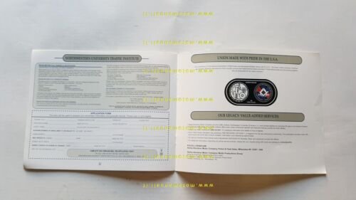 Harley-Davidson produzione modelli Police 2001 depliant USA testo inglese