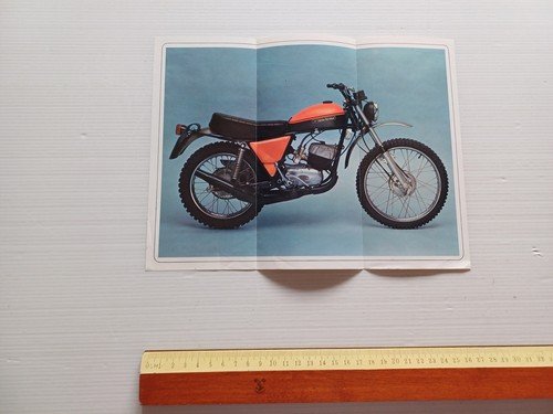 Harley-Davidson RC 125 1974 depliant italiano originale