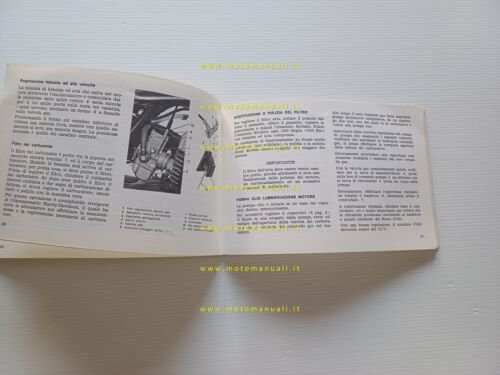 Harley-Davidson SS 125 1976 manuale uso manutenzione libretto italiano originale