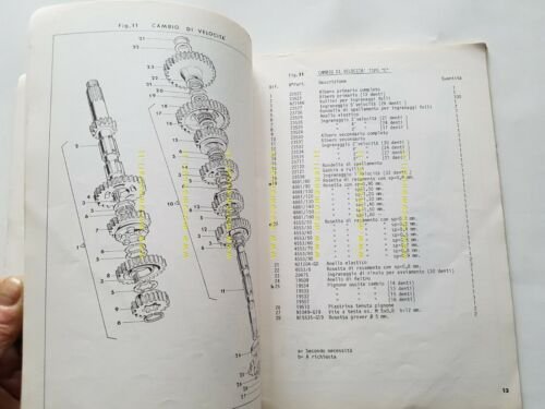 HARLEY-DAVIDSON SX 250 1975 catalogo ricambi originale spare parts catalog