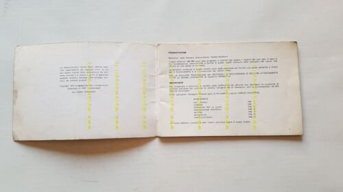 Harley-Davidson SX 250 1975 manuale uso manutenzione originale Italiano