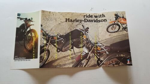 Harley-Davidson SXT 125- SX 175-250 depliant originale moto genuine brochure