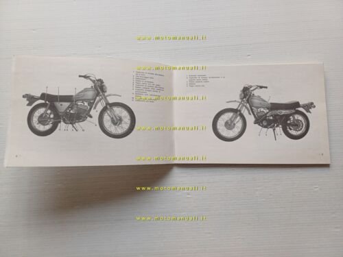Harley-Davidson SXT 125 1975 manuale uso manutenzione originale owner's manual