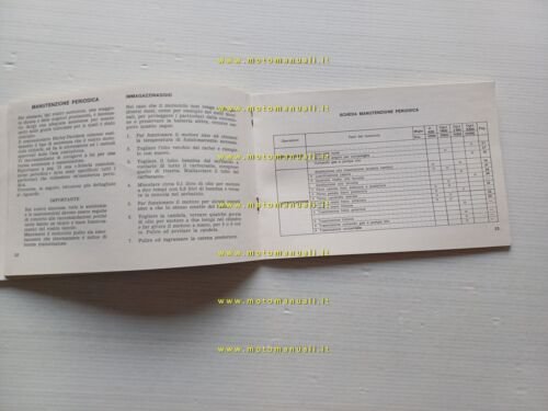 Harley-Davidson SXT 125 1975 manuale uso manutenzione originale owner's manual