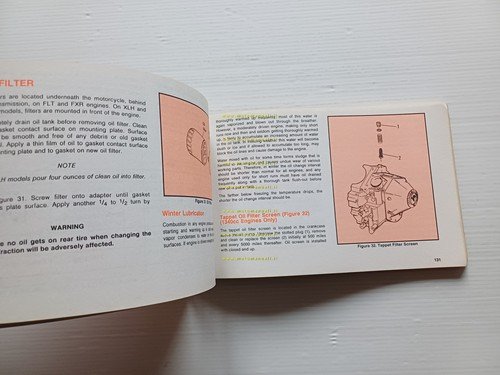 Harley-Davidson tutti modelli 1990 manuale uso manutenzione inglese originale