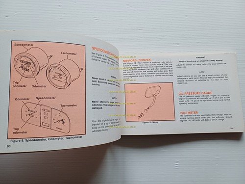 Harley-Davidson tutti modelli 1990 manuale uso manutenzione inglese originale