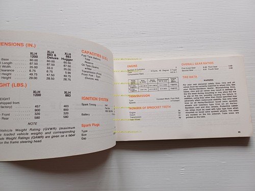 Harley-Davidson tutti modelli 1990 manuale uso manutenzione inglese originale