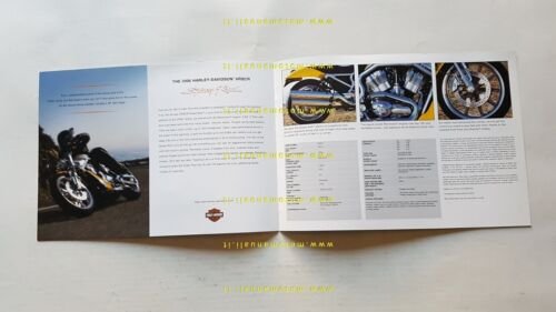 Harley-Davidson VRSCR 1100 Street Rod 2006 depliant USA originale