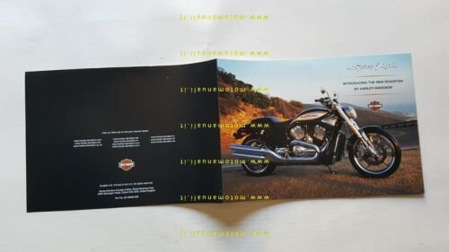 Harley-Davidson VRSCR 1100 Street Rod 2006 depliant USA originale