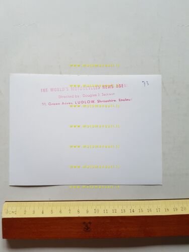 Hercules 50 1973 foto cartella stampa originale