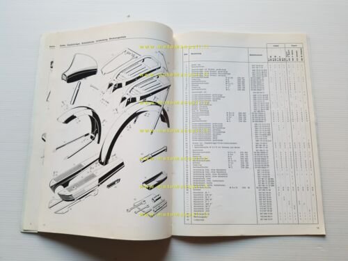 Hercules DKW 50 M1 506-M2 504-M3 510-P1 505-16 catalogo ricambi …