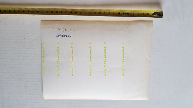 Hercules K 50 GS 1970 foto epoca originale vintage photo
