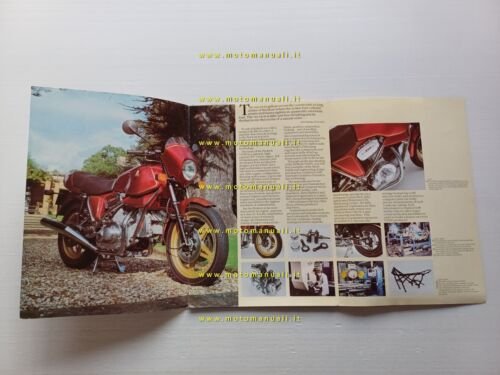 Hesketh V 1000 1980 depliant inglese originale