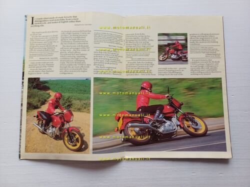 Hesketh V 1000 1980 depliant inglese originale