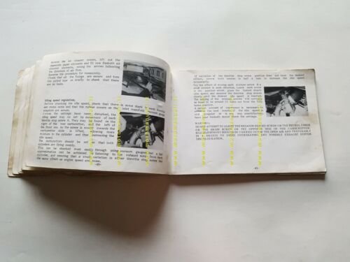 HESKETH V 1000 manuale uso manutenzione INGLESE originale OWNER'S MANUAL