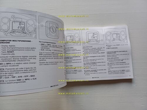 HM 50 CRE Six 2001 manuale uso manutenzione libretto istruzioni …