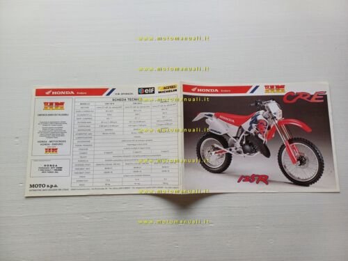 HM CRE 125 - 250 - 500 1993 depliant originale …