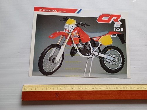 HM Honda CRE 125 R Enduro 1990 depliant italiano originale