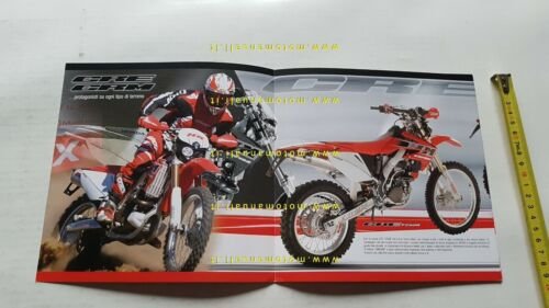 HM Honda CRE CRM 2008 enduro supermoto depliant originale italiano …
