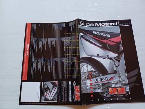 HM Supermotard 125 - 250 1999 depliant italiano originale