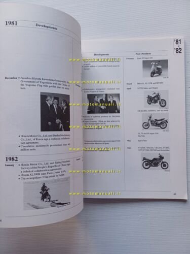 Honda - History of Honda 1946-1989 - presentazione modelli auto …