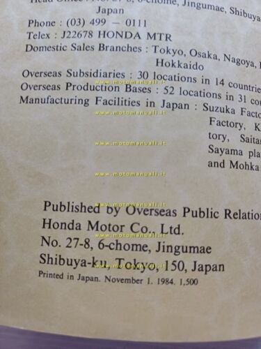 Honda - History of Honda 1984 - presentazione modelli auto …