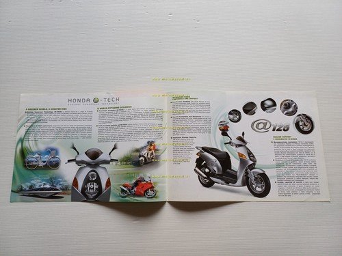 Honda @ 125 scooter 1999 depliant italiano originale
