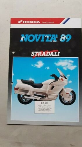 Honda 1989 produzione moto depliant originale brochure