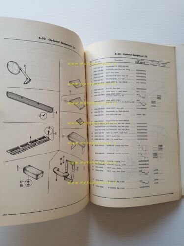 HONDA 350 400 600 Sedan - Van 1973 catalogo ricambi …