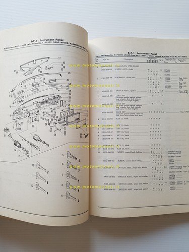 HONDA 350 400 600 Sedan - Van 1973 catalogo ricambi …