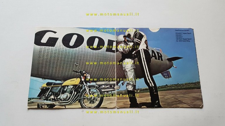 Honda 750 SS 1976 disco 45 giri gadget promozionale originale …
