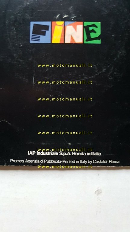 Honda 750 SS 1976 disco 45 giri gadget promozionale originale …