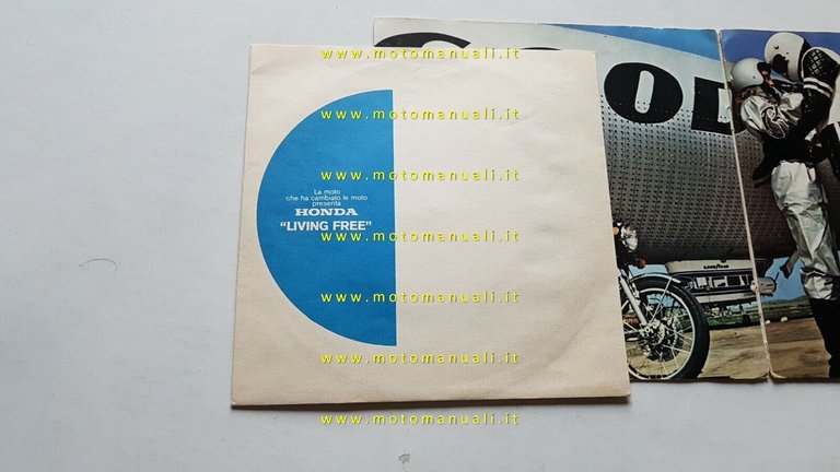 Honda 750 SS 1976 disco 45 giri gadget promozionale originale …