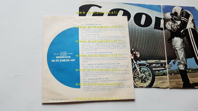 Honda 750 SS 1976 disco 45 giri gadget promozionale originale …