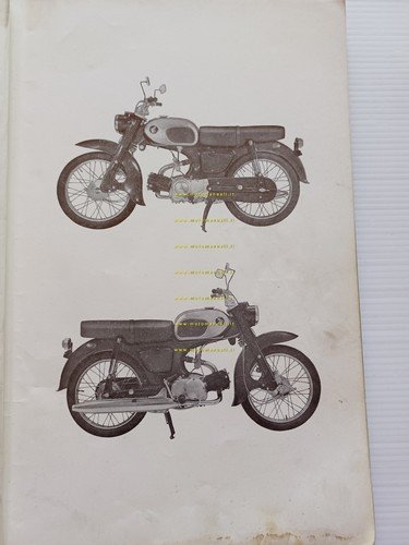 Honda 90 C200 1966-67 catalogo ricambi originale