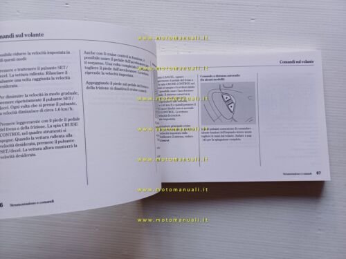 HONDA ACCORD 1998 manuale uso manutenzione originale ITALIANO