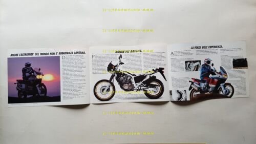 Honda Africa Twin 750 1990 depliant ITALIANO originale