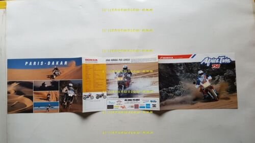 Honda Africa Twin 750 1990 depliant ITALIANO originale