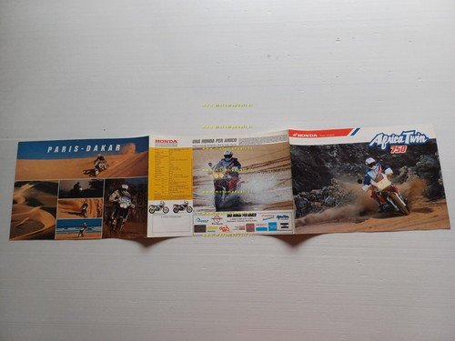 Honda Africa Twin 750 depliant ITALIANO originale